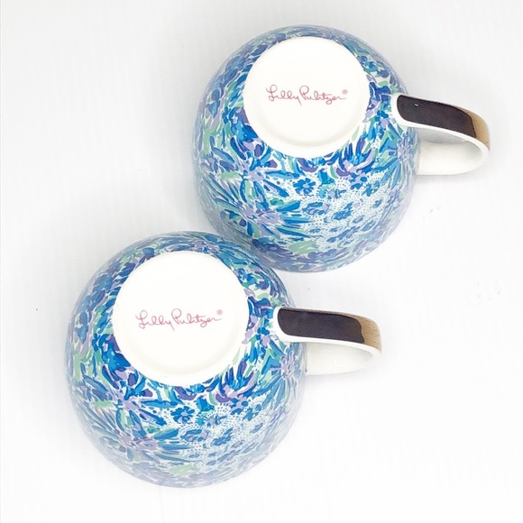 Lilly Pulitzer Pair of Colorful 12oz Mugs - Picture 5 of 9